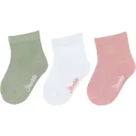 Dětské ponožky z bambusové viskózy nízké do tenisek 3 páry růžová Sterntaler Velikost: 31-34