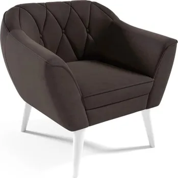 Křeslo Křeslo Victoria - Velutto 06 Barva nožiček: Bílá