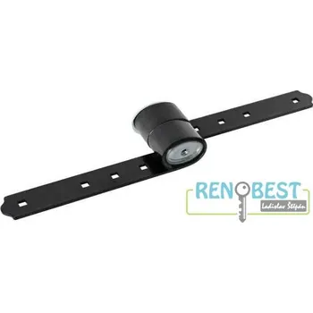 petlice a závora Uzamykatelná závora TOKOZ UZ 220 PRO Barva: černá, Varianty: SU na společný klíč