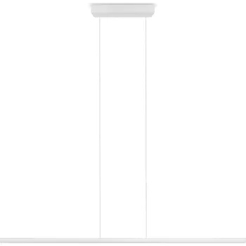 Linea Light Straight_P1, bílé subtilní svítidlo nad stůl, 11W LED 2700K, délka 102cm