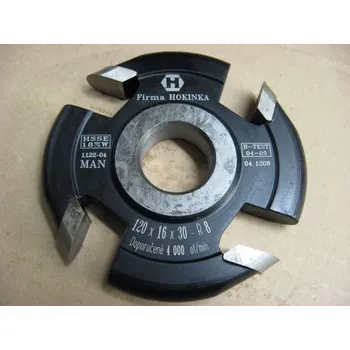 Fréza Půlkruhová fréza vypouklá 120X16X30-R8-HOKINKA