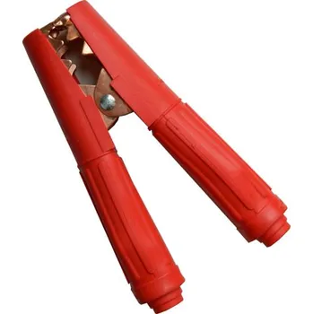Kleště bateriové 500A červené 165mm