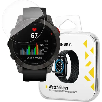 Příslušenství k chytrým hodinkám Wozinsky hybridní 3D sklo na displej hodinek Garmin Epix 2 - černé