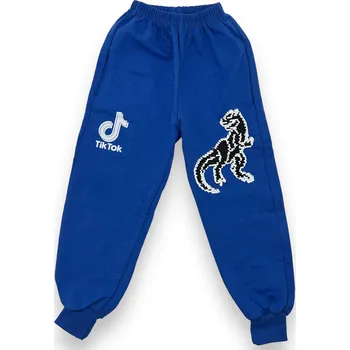 Sezon Chapecké modré tepláky s manžetou TIKTOK 01 Barva: Modrá, Velikost: 116