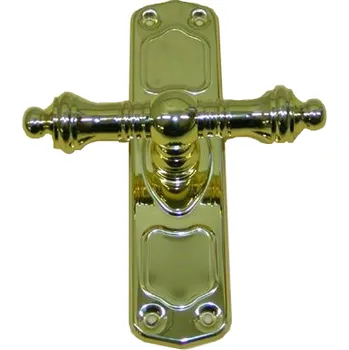 Okenní klika Okenní kování Romantic rozvora leštěná mosaz