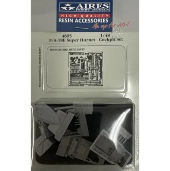 Plastikový model 1/48 F/A-18E Super Hornet cockpit set (HOBBYB)