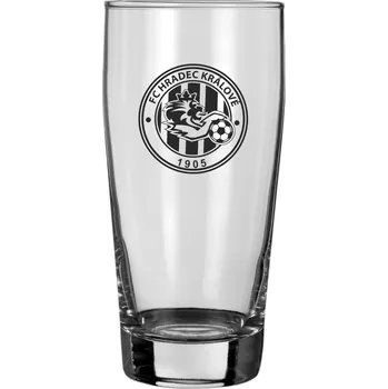 Sklenice Sklenička FC Hradec Králové 0,3l vel. 1, bílá