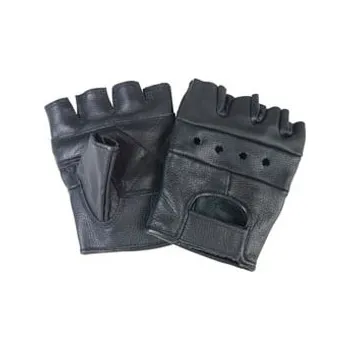 Pracovní rukavice Rukavice BIKER bez prstů ČERNÉ