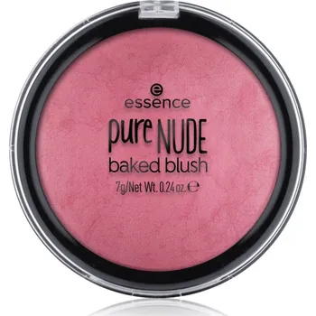 Tvářenka essence pure NUDE baked pudrová tvářenka odstín 08 Berry Cheeks 7 g