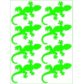 Engross Nažehlovací neonový obrázek - Ještěrky malé barva: zelená