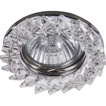 RABALUX 001160 Podhledové stropní osvětlení SPOT FASHION, 1xGU5,3, 50W, 8cm, kulaté, čiré