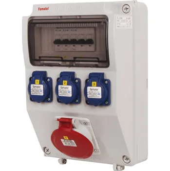 modulární přístroj a rozvaděč v213-6kA - ZSF30001000.0 /3958 Zásuvková skříň IP44 jištěná bez chrániče