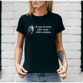 Dámské tričko STRIKER Dámské tričko Přítel je drahý, otec dražší, matka nejdražší Barva: Černá, Velikost: XL