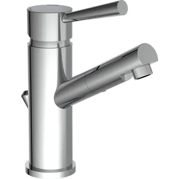 Sprchový set SCHÜTTE CORNWALL umyvadlová baterie s táhlem, koupelnová baterie s výpustí, chrom | 79110