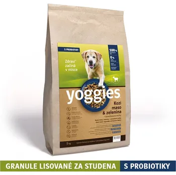 Krmivo pro psa YOGGIES kozí maso & zelenina 5kg