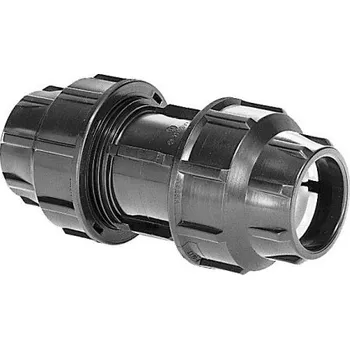 Vodovodní potrubí PLAS-FIT PLASSIM O spojka 20mm, přímá, svěrná, voda, plast