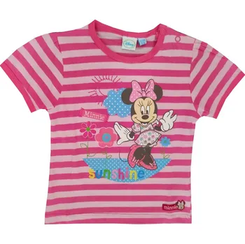 Kojenecké oblečení Kojenecké triko Setino Minnie JTYJ1743 - růžová Barva: Růžová, Velikost: 86
