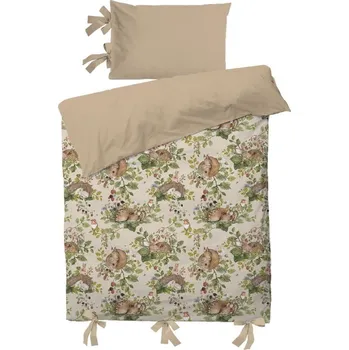 Povlečení Dětské povlečení Sleepy Animals 100x135cm DEKORNIK