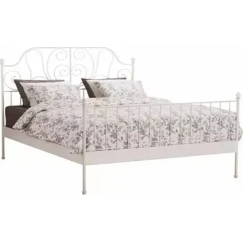 Postel Kovová postel Behemoth 200x140 Bílá