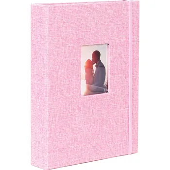 Fotoalbum AnalogStore Instax Mini Album Hard Line Canvas Pink
