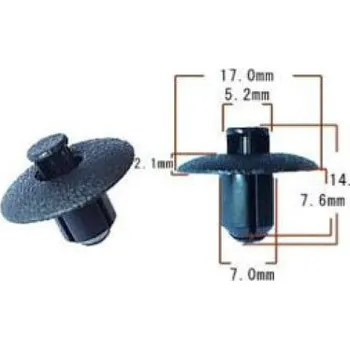 Nýt Plastový nýt RMS 121832010