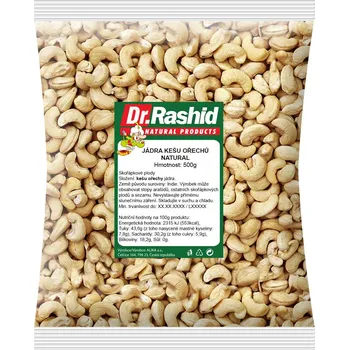 Kešu ořechy 500g - Dr. Rashid