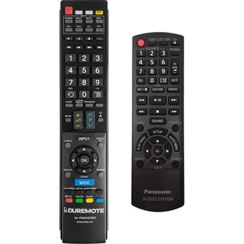 Dálkový ovladač PANASONIC N2QAYB001204 + ovládání TV (mini TV) - dálkový ovladač duplikát