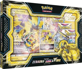 Sběratelská karetní hra Pokémon TCG Zeraora Vmax & Vstar Battle Box