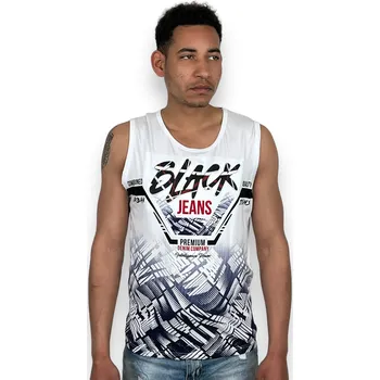 Pánské tílko Comeor Pánské bílé tílko 02 Barva: Bílá, Velikost: XL