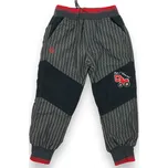 Grace Chlapecké šedé outdoorové kalhoty s gumou v pase a manžetami Barva: Šedá, Velikost: 92