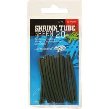 Smršťovací hadička Giants fishing Shrink Tube Green 1,6mm 20ks