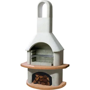 Zahradní gril Buschbeck zahradní gril Carmen šedá terakota, š110 x h65 x v203 cm | 90001.000