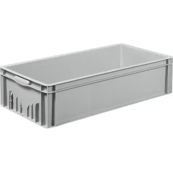 Zahradní úložný box Plastová Euro přepravka PP, 54 l, 20 x 80 x 40 cm