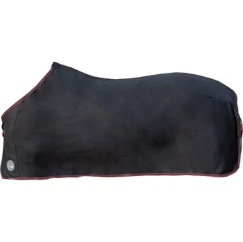 Deka pro koně HKM Deka odpocovací Alaska HKM, černá Délka zad: 85 cm