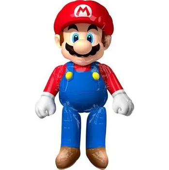 Balónek Chodící foliový balonek Super Mario 91 x 152 cm