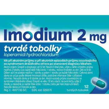 Lék na průjem Imodium 2 mg