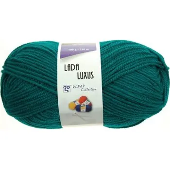 Příze Vlnap příze Lada Luxus 54799 zelený petrol