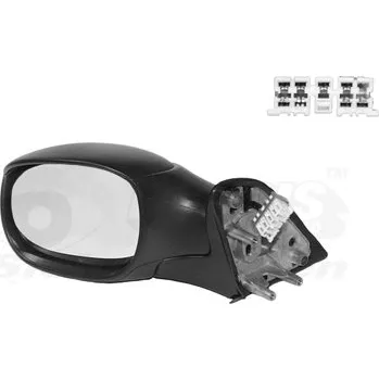 Auto zrcátko Vnější zpětné zrcátko VAN WEZEL 0957807