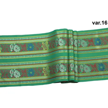 HEDVA ČESKÝ BROKÁT Brokát Ondrit 160 STUHY PANTL LILIE zelená