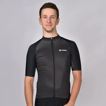 cyklistický dres SWAM Pánský cyklistický dres RACE BAW černý Velikost: XS, Pohlaví: Dámské