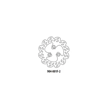 Brzdový kotouč Brzdový kotouč GOLDFREN 904-001F-2 přední 180 mm