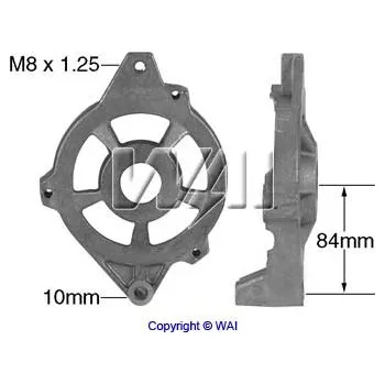 Přední víko alternátoru - Delco 10476368