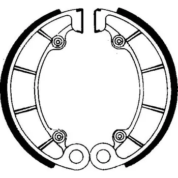 Auto-moto Brzdové čelisti FERODO 225129061