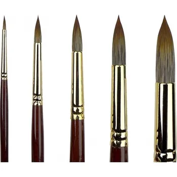 Umělecký štětec Štětec Simply-T Academy 842, dlouhá rukojeť - kulatý Velikost štětce: 2