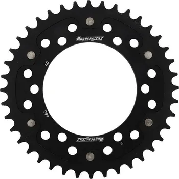 Řetězová sada pro motocykl Řetězová rozeta SUPERSPROX STEALTH RST-480:40-BLK černý 40 zubů, 525