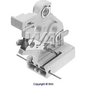 Alternátor Držák uhlíků alternátoru Delco 1975323