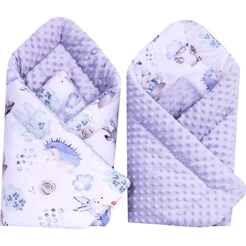 Zavinovačka BBL Minky oboustranná rychlozavinovačka - pastelové zvířátka