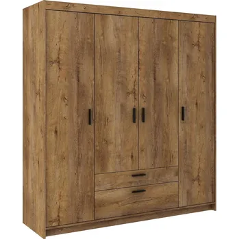 Šatní skříň Šatní skříň ELINA 4D dub lefkas