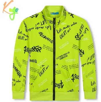 Chlapecká mikina Chlapecká mikina KUGO HM9265, zelená