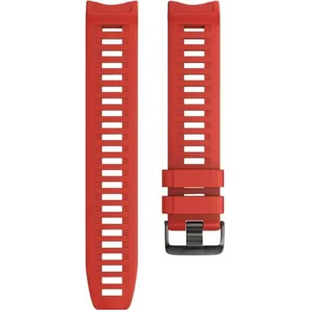 Řemínek na hodinky Silikonový řemínek Ricardo 22mm (pro Garmin Instinct), červený